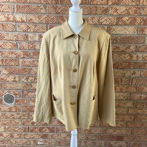 Josephine Chaus silk blazer